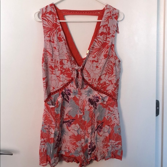 Free people tropical romper - Picture 1 of 6